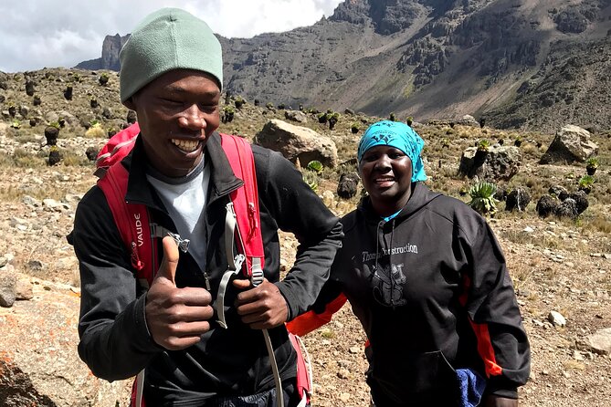 5 Days Mt. Kenya Sirimon route out Chogoria Route with Peak Circuit - Day 2 Old Moses to Shipton’s Camp: long, scenic moorlands at 4,200m