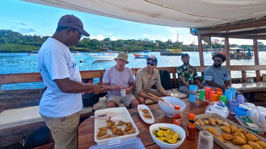 Dhow Adventure to Wasini Island & Kisite Marine Park - The sandbank stop: gorgeous if the tide cooperates
