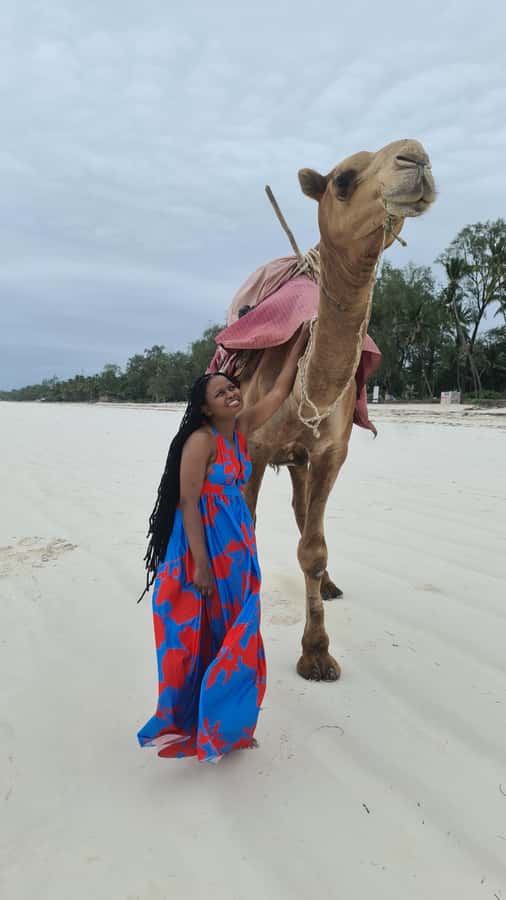 DIANI: BEACH CAMEL RIDE - What the English Guide Shares: Nature Notes on a Human Scale