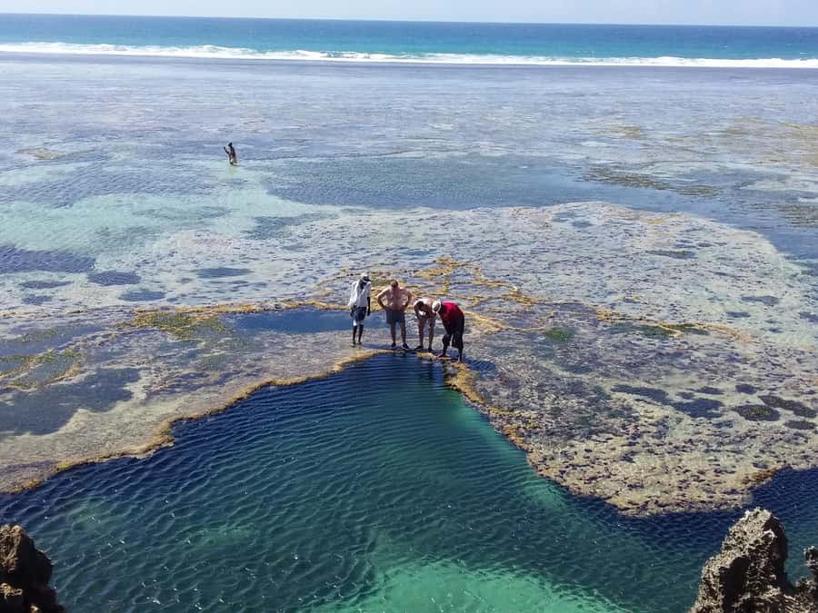 Diani: Snorkeling and Swimming at African Pool in Tiwi Beach - Cliff jumps, tunnels, and that Australia cave moment