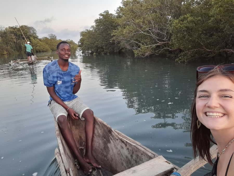 Diani: Sunset Cruise along Kongo River on Wooden Canoe boat - Getting from your hotel to Kongo Beach, and what to expect