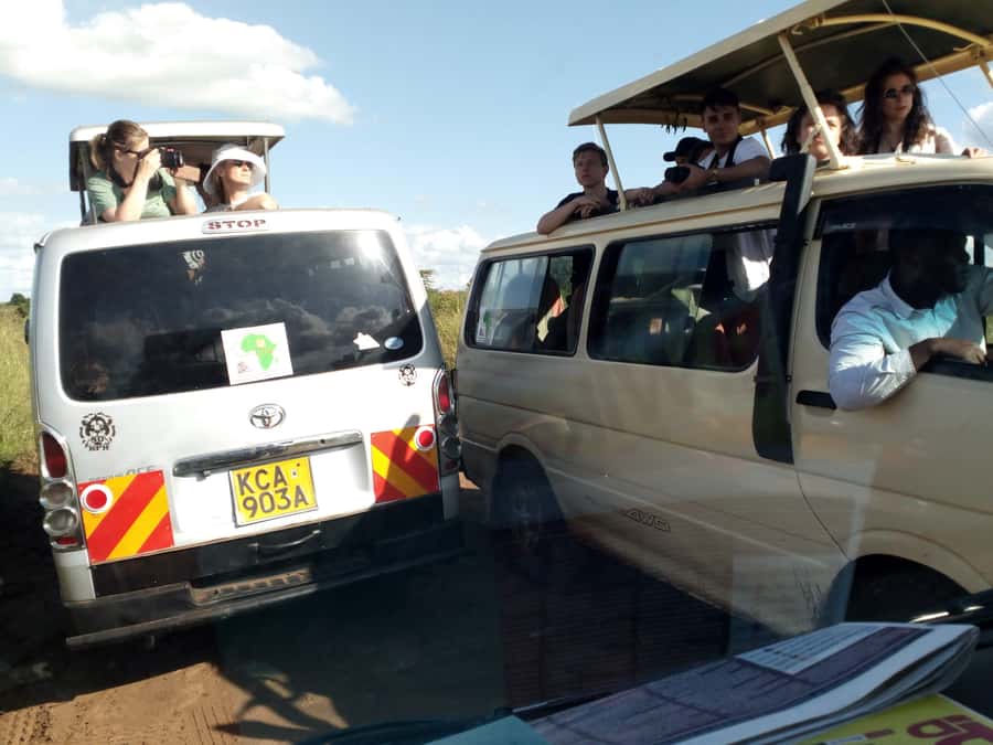 From Mombasa: Tsavo National Park Full-Day Group Trip - Tsavo East, close to Mombasa, with elephants and the Yatta Plateau