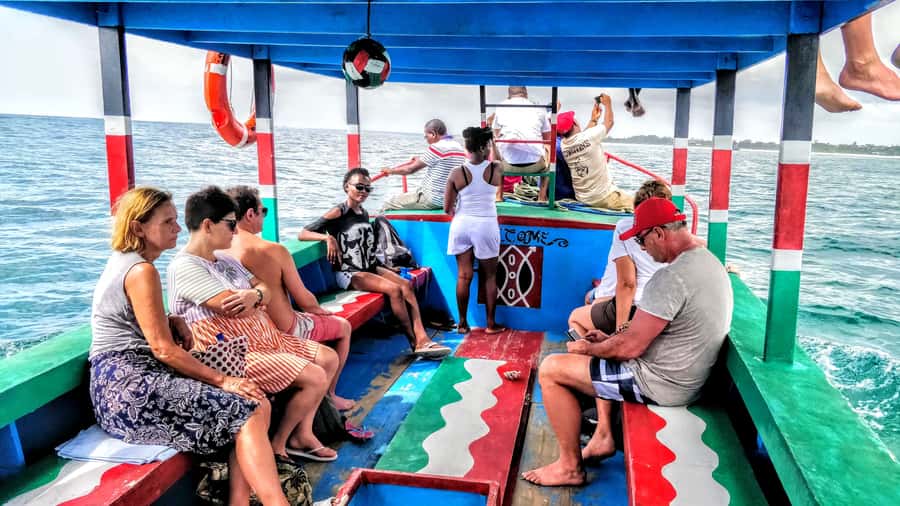 From Mombasa: Watamu Marine Park & Sudi Island Excursion - White sand swim break: calm time between the big wildlife moments