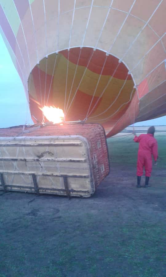 Maasai Mara: Hot Air Balloon Safari & Champagne Breakfast - Safety briefing and the team that runs the balloon ride