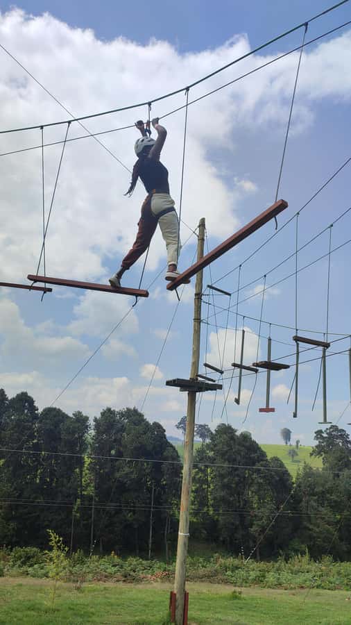 Nairobi: 1 Day of Pure Adrenaline Adventure in Kenya - Zip-lining at about 3:30 p.m.: speed, views, and a nice adrenaline release