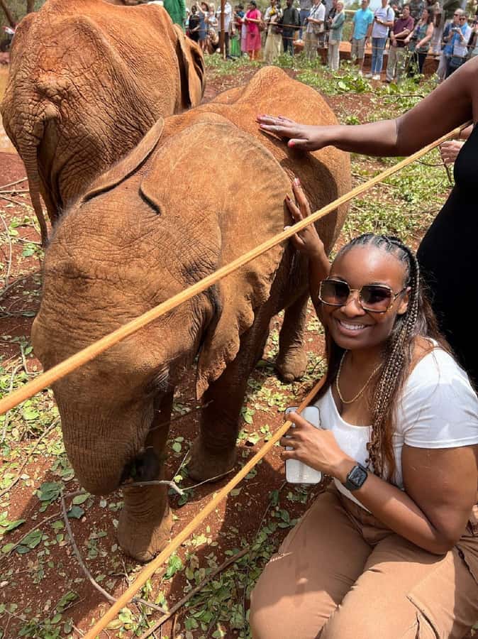 Nairobi: Elephant Orphanage, Beads Factory , giraffe center - KOBE TOUGH Beads & Leather: From Clay Beads to Wearable Art