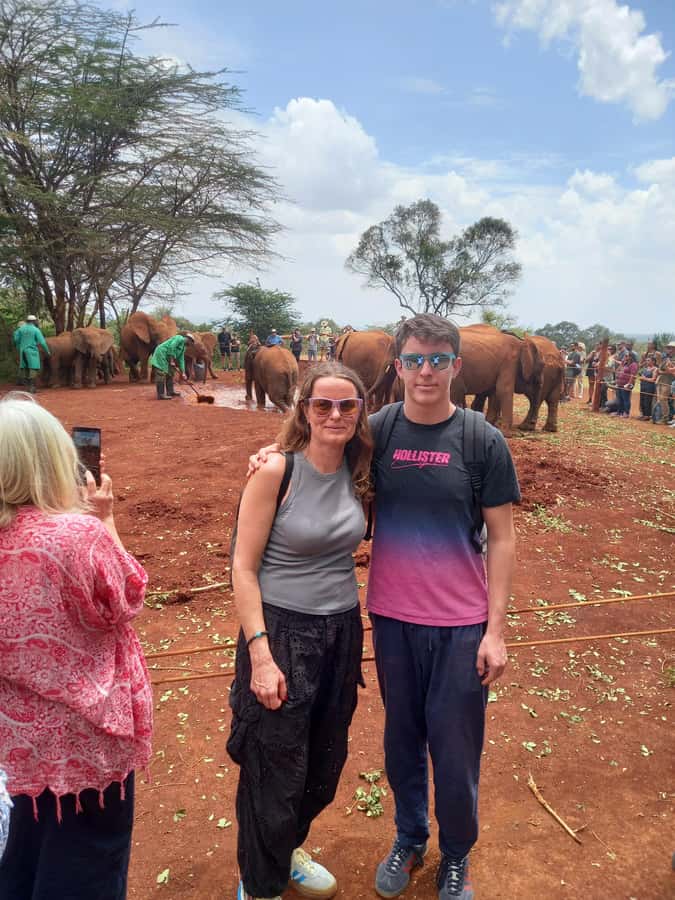 Nairobi: Game drive, elephant Orphanage & giraffe centre. - Giraffe centre after lunch, feeding pellets and learning giraffe types