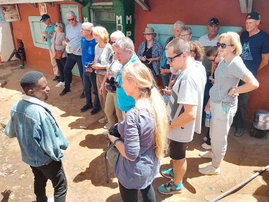 Nairobi: Kibera Slum storytelling tour with a Local - School visit at a Kibera center: education as the clearest “what your money does”