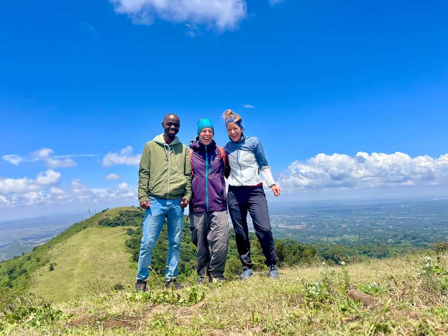 NAIROBI:Ngong Hills Day Hike,Group Tour - Entering The Trail: Pickup, Tickets, and First Steps