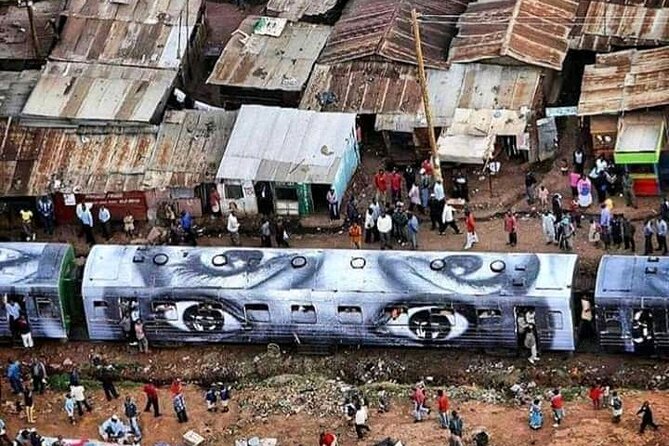 Private Tour in Kibera the Largest Slum - Old Railway and the 1805 connection you can see in the neighborhood