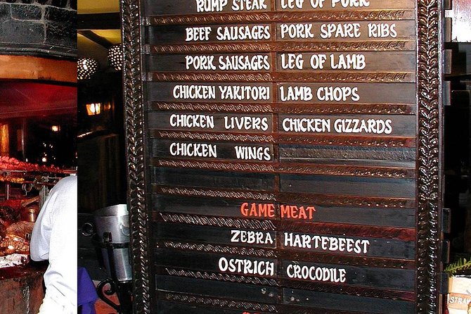 The Carnivore Restaurant Experience in Nairobi: Lunch or Dinner - What’s really in the meal: soup, sides, dessert, Kenyan coffee